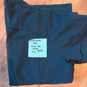 Figs Caribbean Blue top